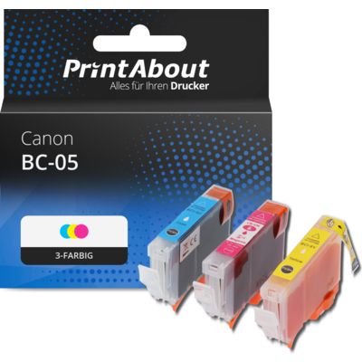 Druckerpatrone kompatibel mit Canon BC-05 - 3-farbig