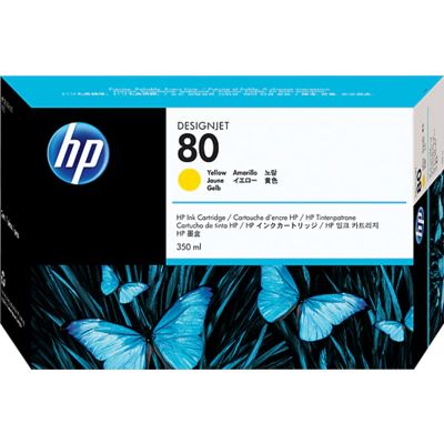 HP 80 (C4848A) - Gelb - Druckerpatrone