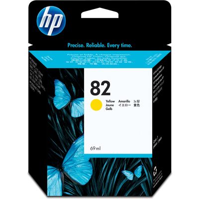 HP 82 (C4913A) - Gelb - Druckerpatrone