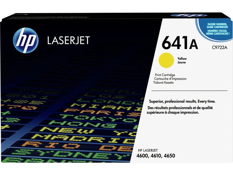 HP 641A (C9722A) - Gelb - Toner