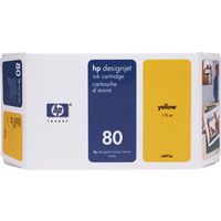HP 80 (C4873A) - Gelb - Druckerpatrone
