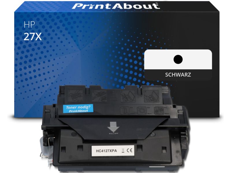 PrintAbout Toner 27X (C4127X) Schwarz für HP
