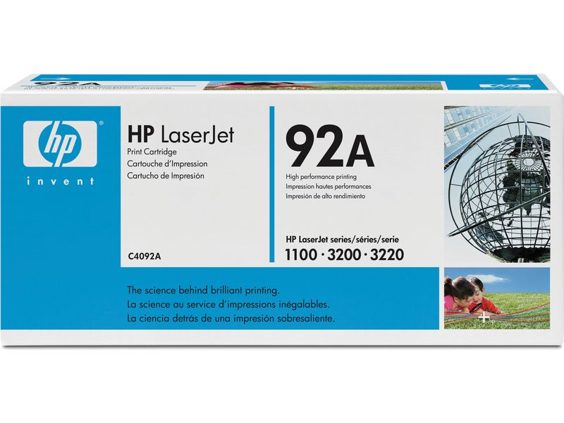 HP 92A (C4092A) - Schwarz - Toner