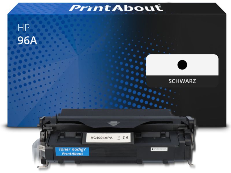 PrintAbout Toner 96A (C4096A) Schwarz für HP