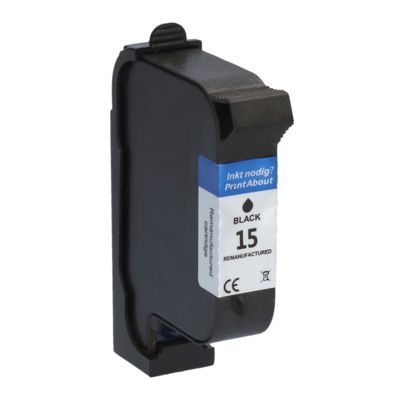 Druckerpatrone kompatibel mit HP 15 (C6615DE) - Schwarz