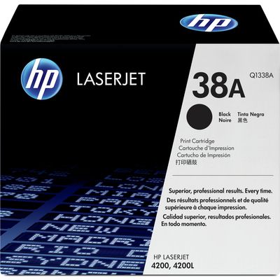 HP 38A (Q1338A) - Schwarz - Toner