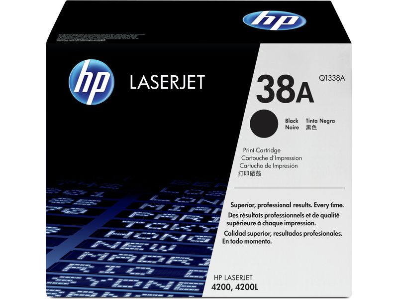 HP 38A (Q1338A) - Schwarz - Toner