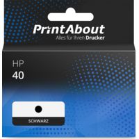 Druckerpatrone kompatibel mit HP 40 (51640A) - Schwarz