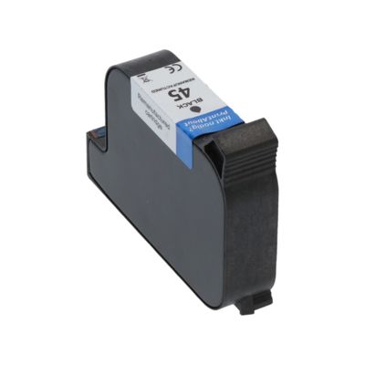 Druckerpatrone kompatibel mit HP 45 (51645AE) - Schwarz