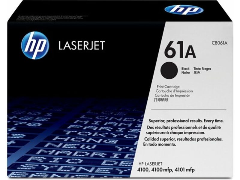 HP 61A (C8061A) - Schwarz - Toner