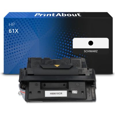 Toner kompatibel mit HP 61X (C8061X) - Schwarz - Hohe Kapazität
