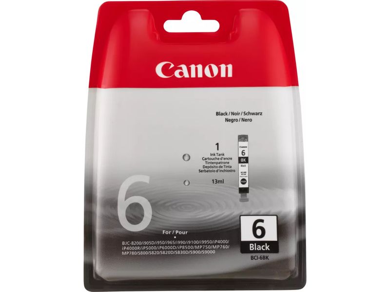 Canon BCI-6BK - Schwarz - Druckerpatrone