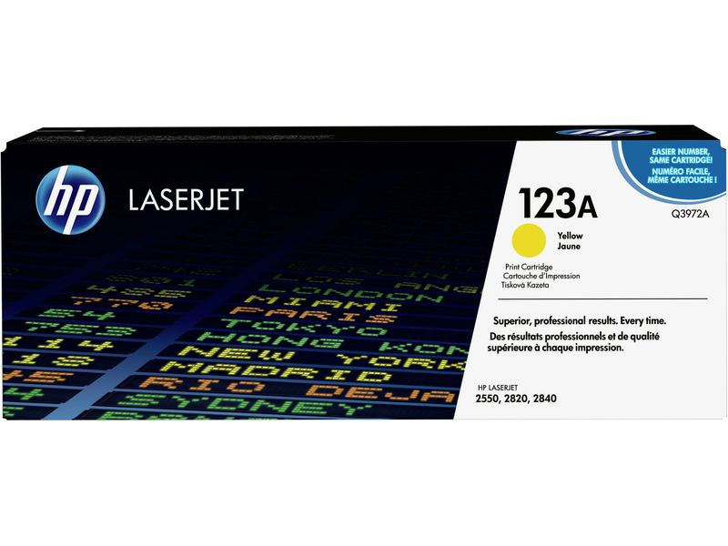 HP 123A (Q3972A) - Gelb - Toner