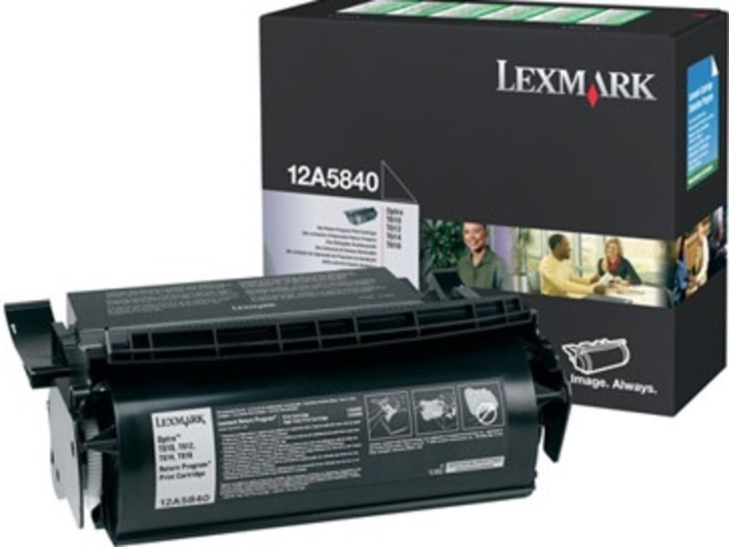 Lexmark 12A5840 - Schwarz - Toner