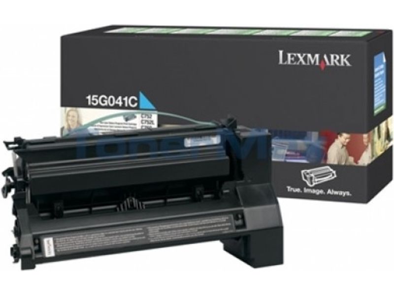 Lexmark 15G041C - Cyan - Toner