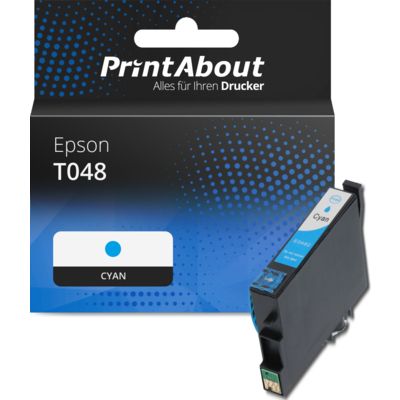 Druckerpatrone kompatibel mit Epson T0482 (C13T048240) - Cyan