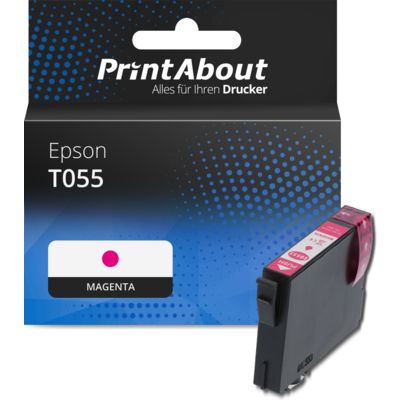 Druckerpatrone kompatibel mit Epson T055 (C13T055340) - Magenta