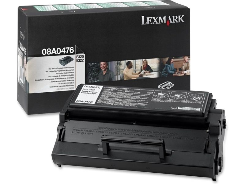 Lexmark 08A0476 - Schwarz - Toner