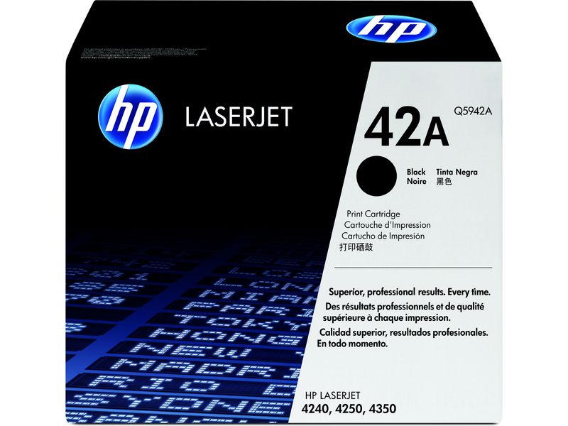 HP 42A (Q5942A) - Schwarz - Toner