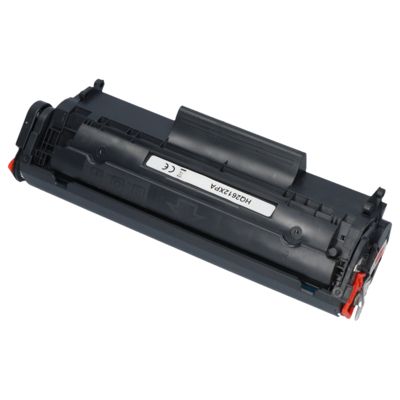Hausmarke HP 12X (Q2612X) Toner Schwarz Hohe Kapazität