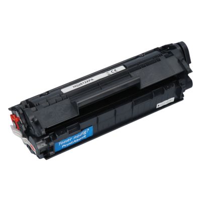 Hausmarke HP 12X (Q2612X) Toner Schwarz Hohe Kapazität