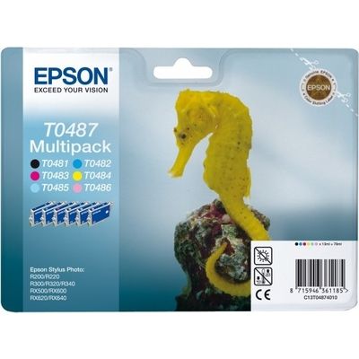 Epson T048 (C13T04874010BA) - 6-farbig - Druckerpatrone - Multipack