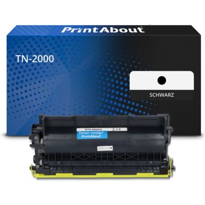 Toner kompatibel mit Brother TN-2000 - Schwarz