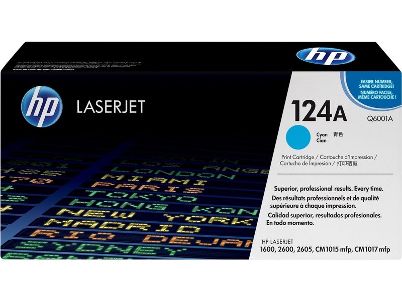 HP 124A (Q6001A) - Cyan - Toner