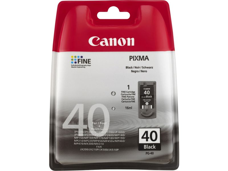 Canon PG-40 - Schwarz - Druckerpatrone