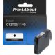 Druckerpatrone kompatibel mit Epson C13T061140 - Schwarz