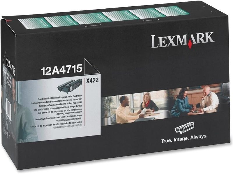 Lexmark 12A4715 - Schwarz - Toner Image