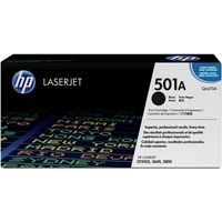 HP 501A (Q6470A) - Schwarz - Toner
