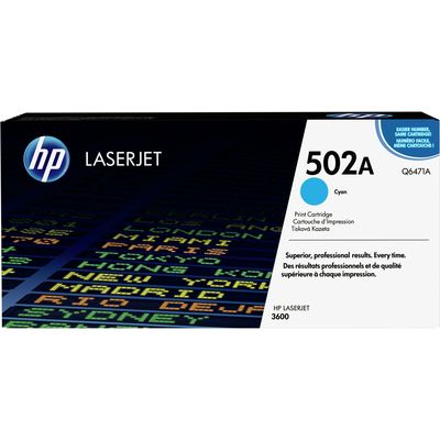 HP 502A (Q6471A) - Cyan - Toner