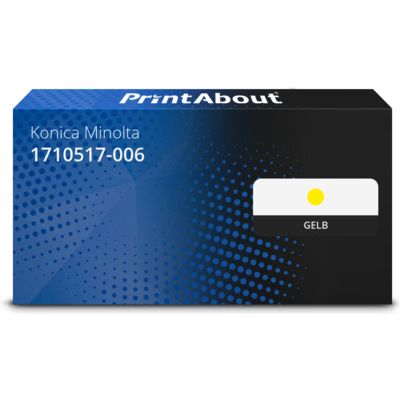 Toner kompatibel mit Konica Minolta 1710517-006 - Gelb