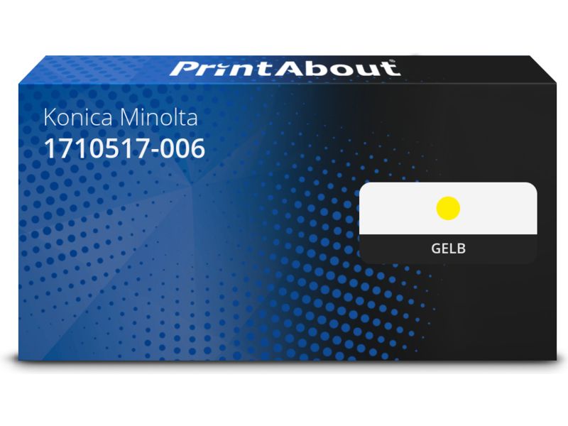 PrintAbout Toner 1710517-006 Gelb für Konica Minolta