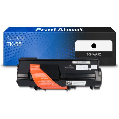 Toner kompatibel mit Kyocera TK-55 - Schwarz