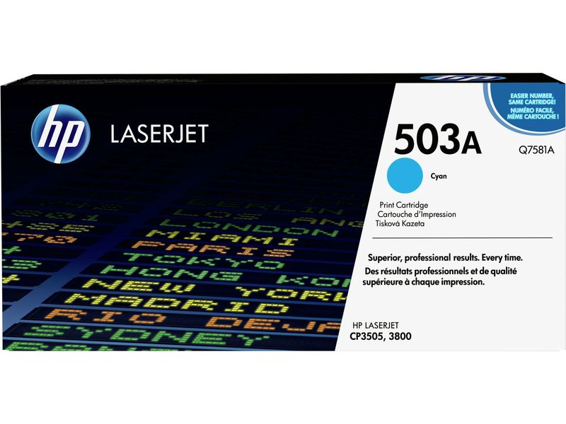 HP 503A (Q7581A) - Cyan - Toner