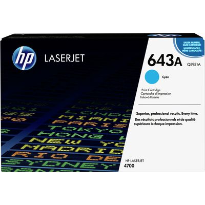 HP 643A (Q5951A) - Cyan - Toner