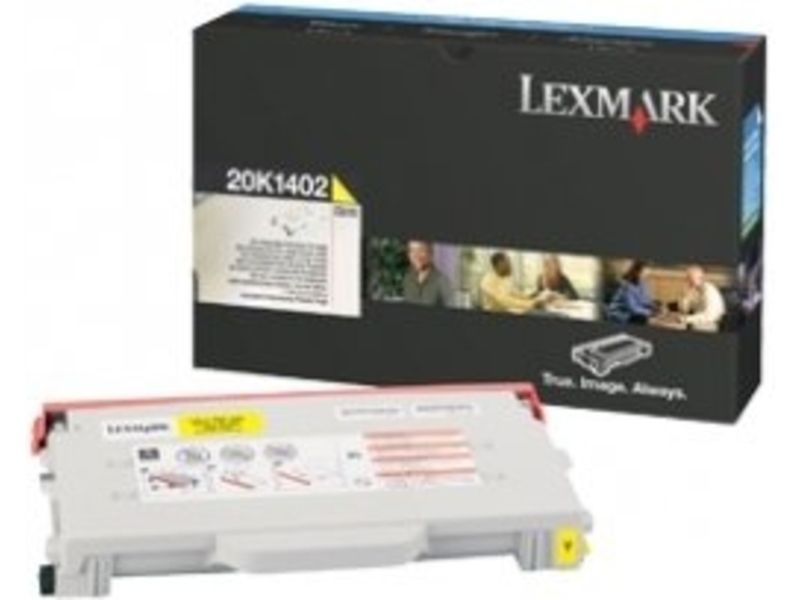 Lexmark 20K1402 - Gelb - Toner