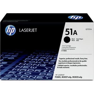 HP 51A (Q7551A) - Schwarz - Toner