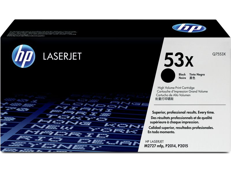 HP 53X (Q7553X) - Schwarz - Toner - Hohe Kapazität