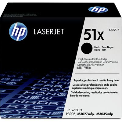 HP 51X (Q7551X) - Schwarz - Toner - Hohe Kapazität