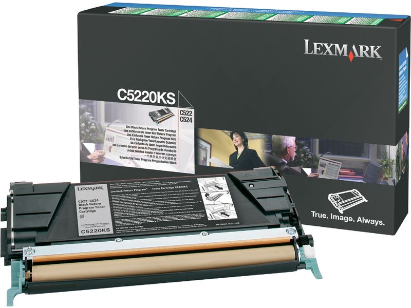 Lexmark C5220KS - Schwarz - Toner