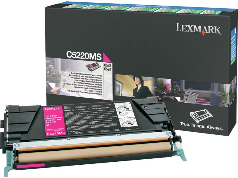 Lexmark C5220MS - Magenta - Toner