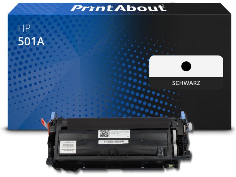 PrintAbout Toner 501A (Q6470A) Schwarz für HP