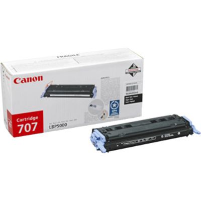Canon 707 BK - Schwarz - Toner