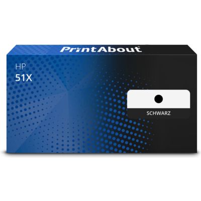 Toner kompatibel mit HP 51X (Q7551X) - Schwarz - Hohe Kapazität