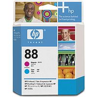 HP 88 (C9382A) - Magenta + Cyan - Druckkopf