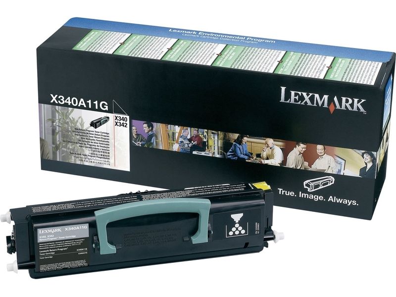 Lexmark X340A11G - Schwarz - Toner