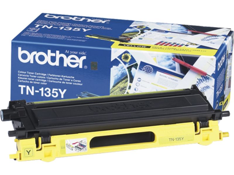 Brother TN-135Y - Gelb - Toner - Hohe Kapazität Image